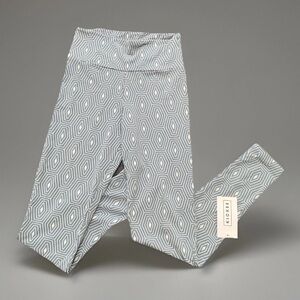 NWT Kickee women's performance jersey legging size S Dusty Sky Tortoise Shell